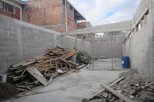 Building site downtown 11-18-14