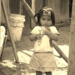 Little girl from barrio