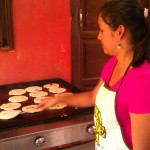 Making Pupusas Honduras Style