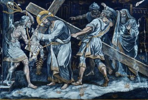 Jesus Carries his Cross