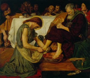 Jesus Washing Peter's Feet 1852-6 by Ford Madox Brown 1821-1893